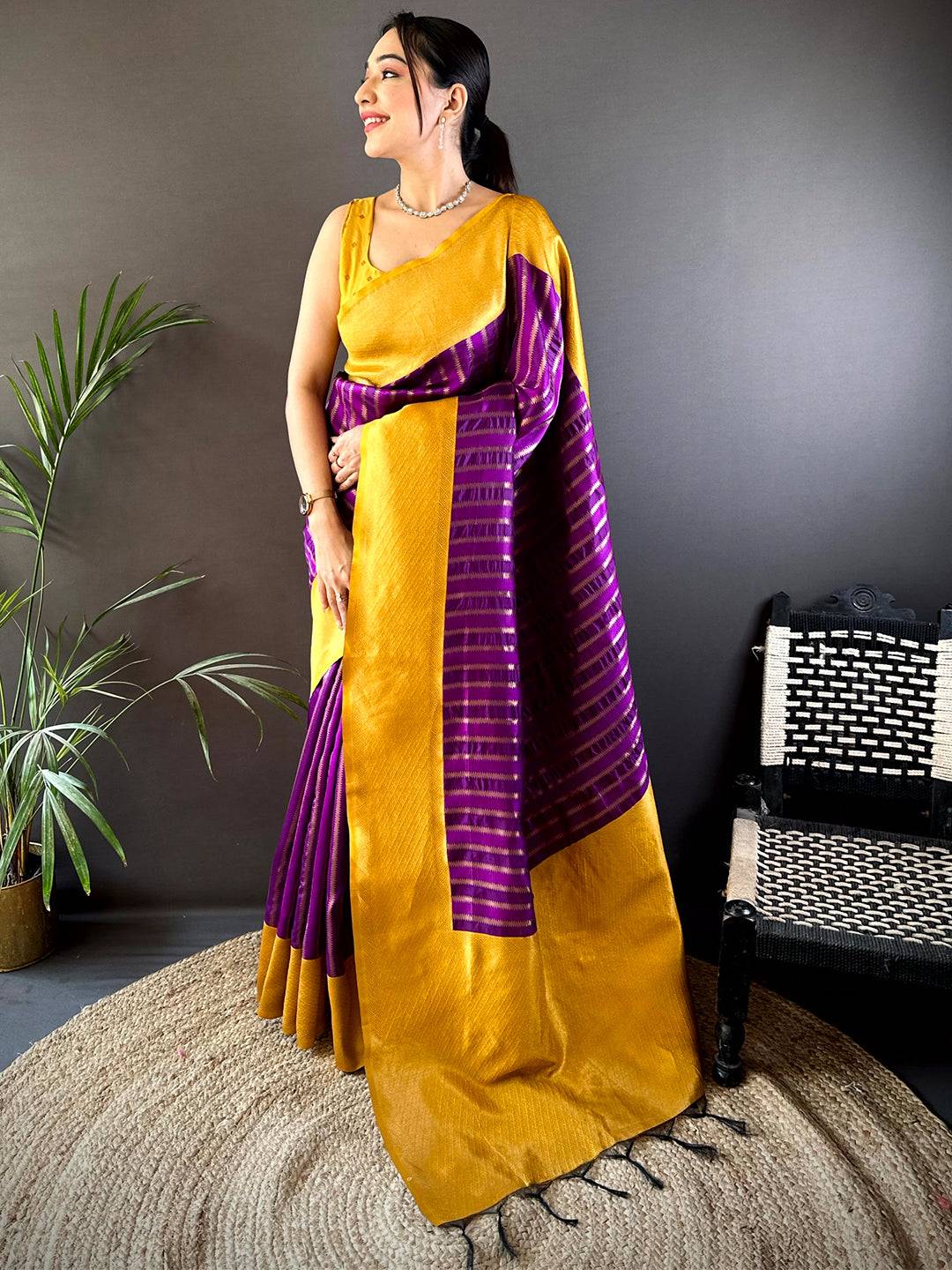 Regal Banarasi Katan Soft Silk Pattu Saree