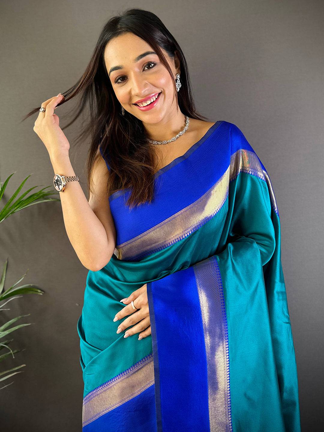 Radiant Harmony Katan Silk Pattu Saree