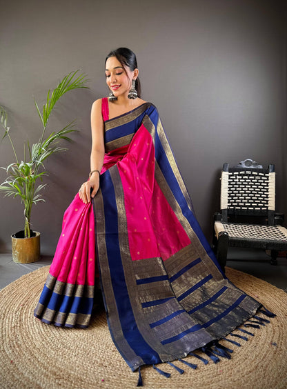 Premium Kanchi Rettepetta Pattu Saree