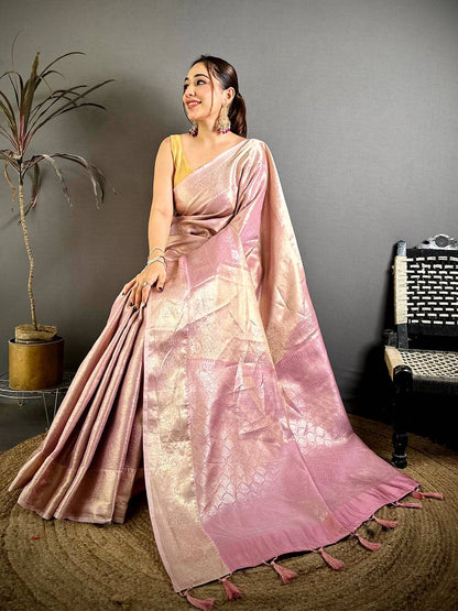 Exclusive Kanjivaram Tissue Designer Pattu Saree