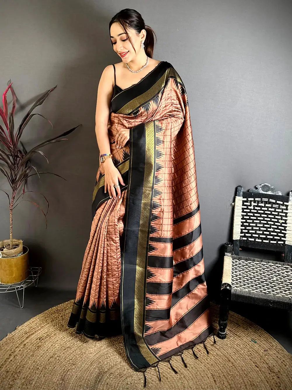 Heritage Weave Banarasi Katan Pattu Saree

