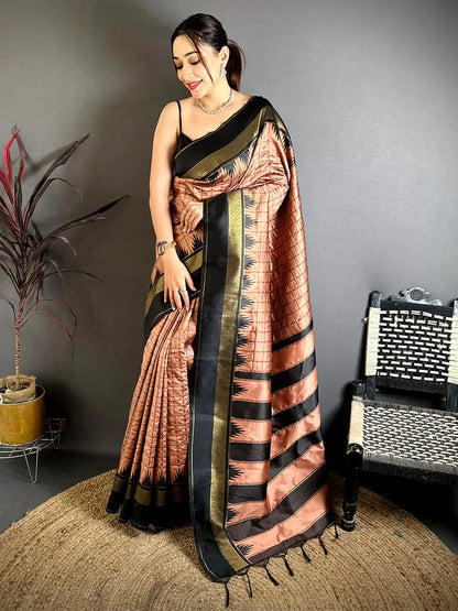 Heritage Weave Banarasi Katan Pattu Saree

