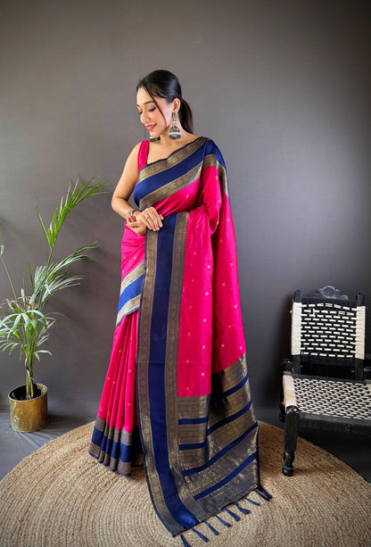 Premium Kanchi Rettepetta Pattu Saree
