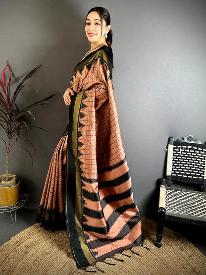 Heritage Weave Banarasi Katan Pattu Saree

