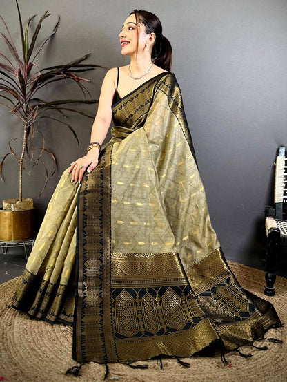 Stylish Banarasi Katan Silk Zari Pattu Saree