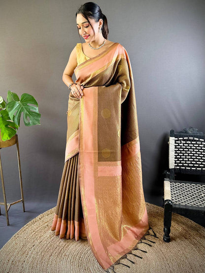 Royal Chex Radiance Banarasi Pattu Saree