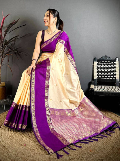Opulent Gadwal Pure Soft Silk Pattu Saree