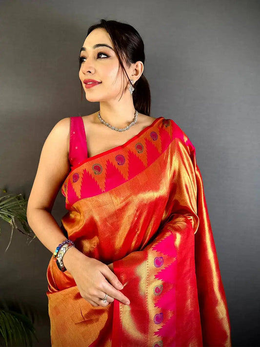 Royal Radiance Tissue Kanjivaram Pattu Saree


