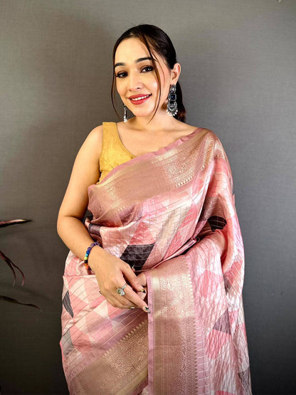 Heritage Mango Zari Banarasi Silk Pattu Saree