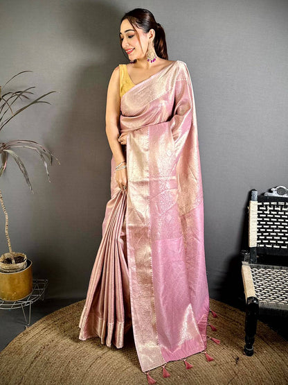 Exclusive Kanjivaram Tissue Designer Pattu Saree