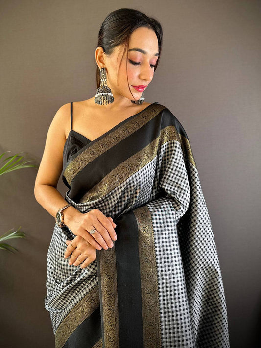 Exclusive Gold Zari Katan Silk Pattu Saree